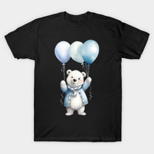 white cute bear T-Shirt